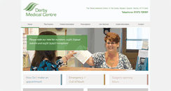 Desktop Screenshot of derbymedicalcentre.co.uk